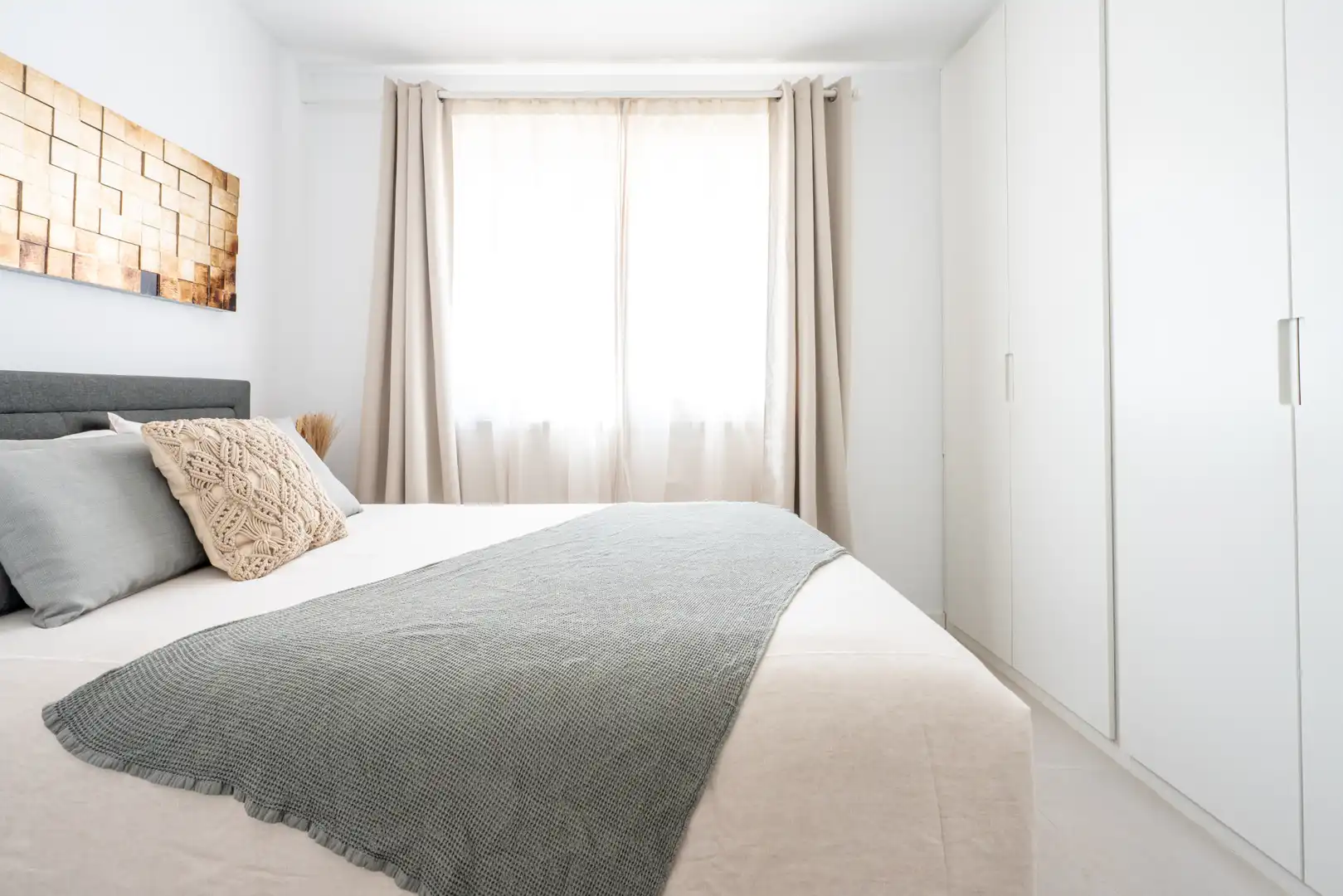Schlafzimmer von Wohnung zum Verkauf in Eivissa mit Klimaanlage, Heizung und Privatgarten