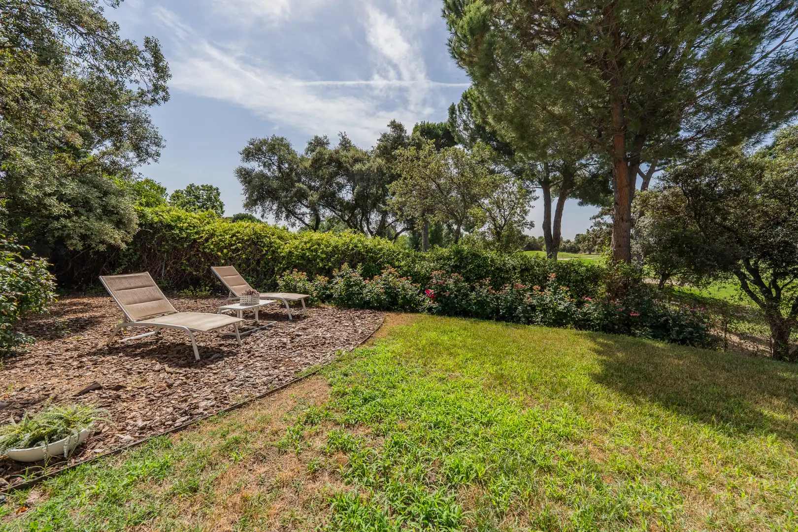 Garden of Houses for sale in Ciudalcampo  with Air Conditioner, Heating and Private garden