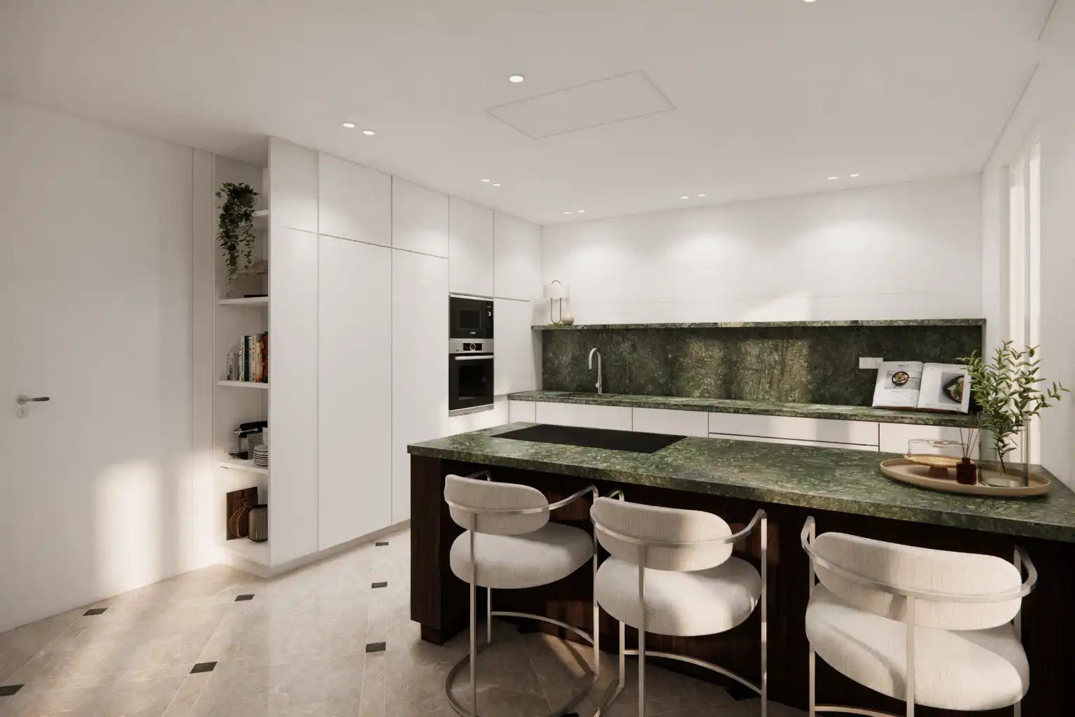 Cocina de Piso en venta en Madrid con Calefacción, Trastero y Balcón