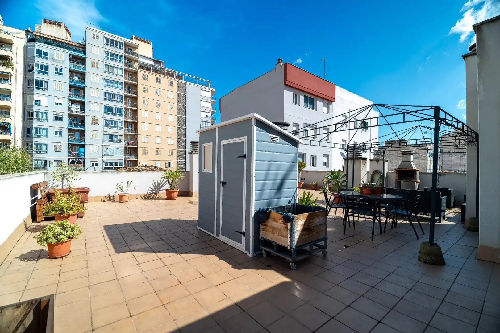 Terrace of Attic for sale in  Palma de Mallorca  with Air Conditioner, Heating and Storage room