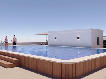 Àtic amb piscina en venda a San Miguel de Salinas