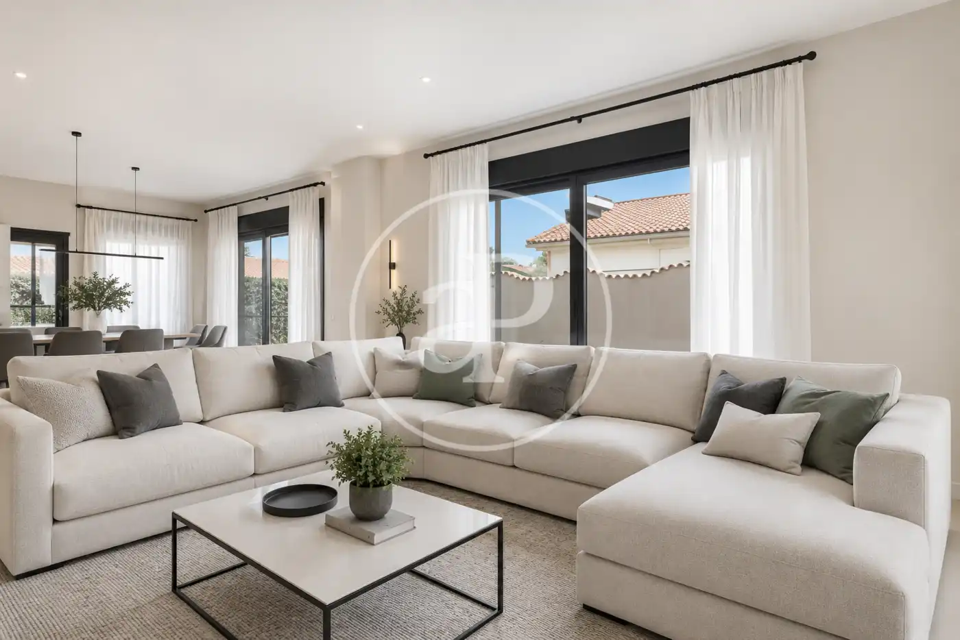 Sala de estar de Casa o chalet en venta en Sagunto / Sagunt con Aire acondicionado, Calefacción y Jardín privado
