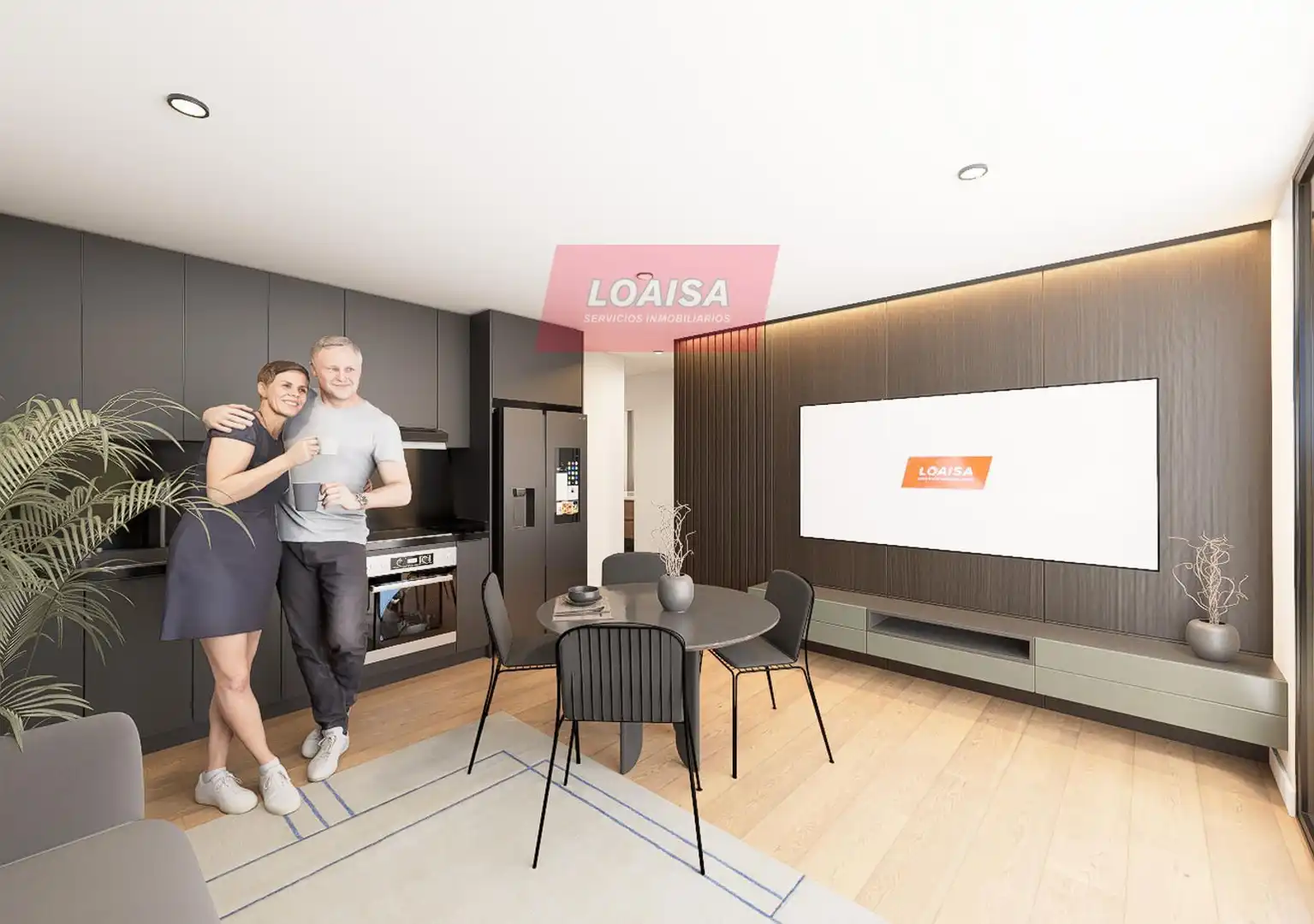 Wohnzimmer von Wohnung zum Verkauf in Vera