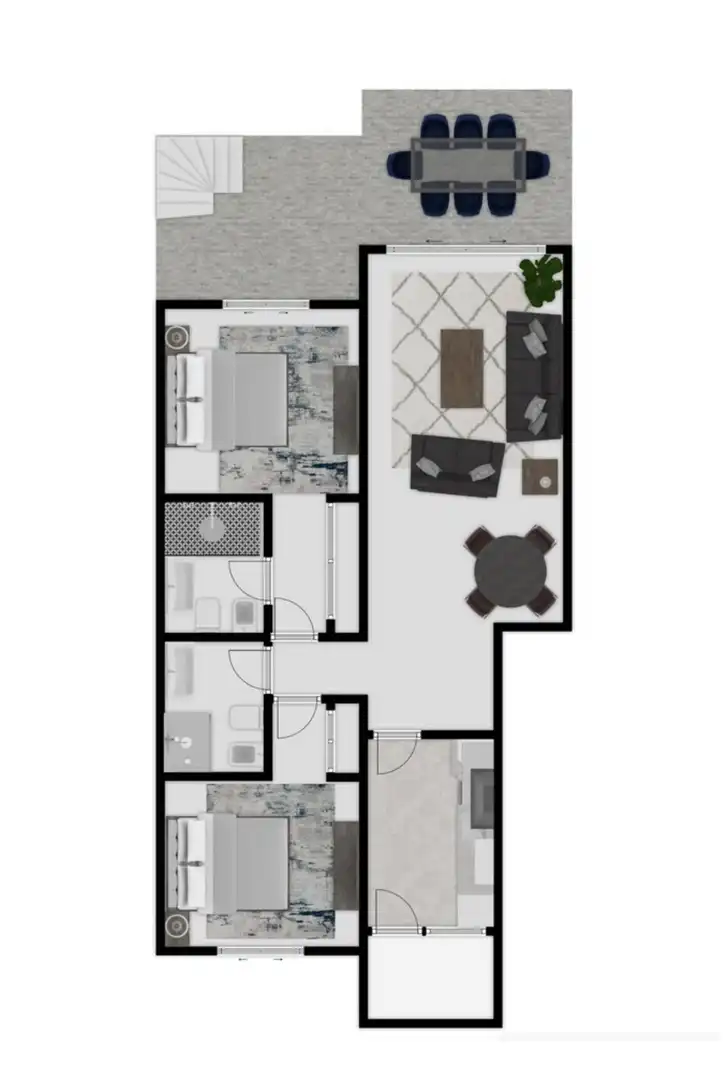 Habitación de Ático en venta en Benahavís con Aire acondicionado, Terraza y Amueblado