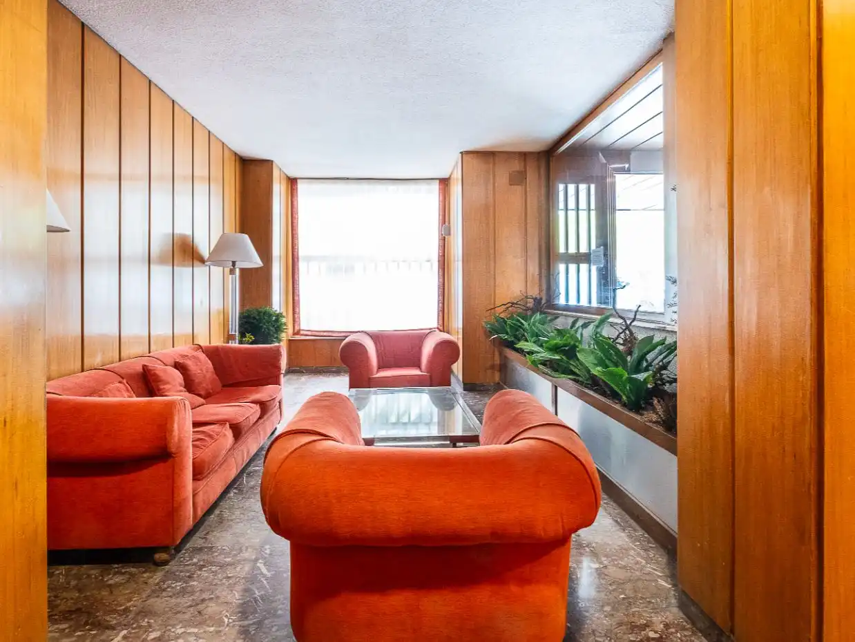Sala de estar de Piso en venta en  Madrid Capital con Terraza y Balcón