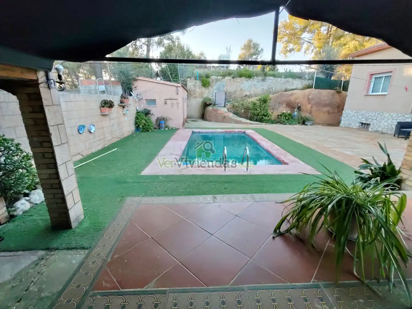 Piscina de Casa o xalet en venda en Piera amb Aire condicionat, Calefacció i Jardí privat