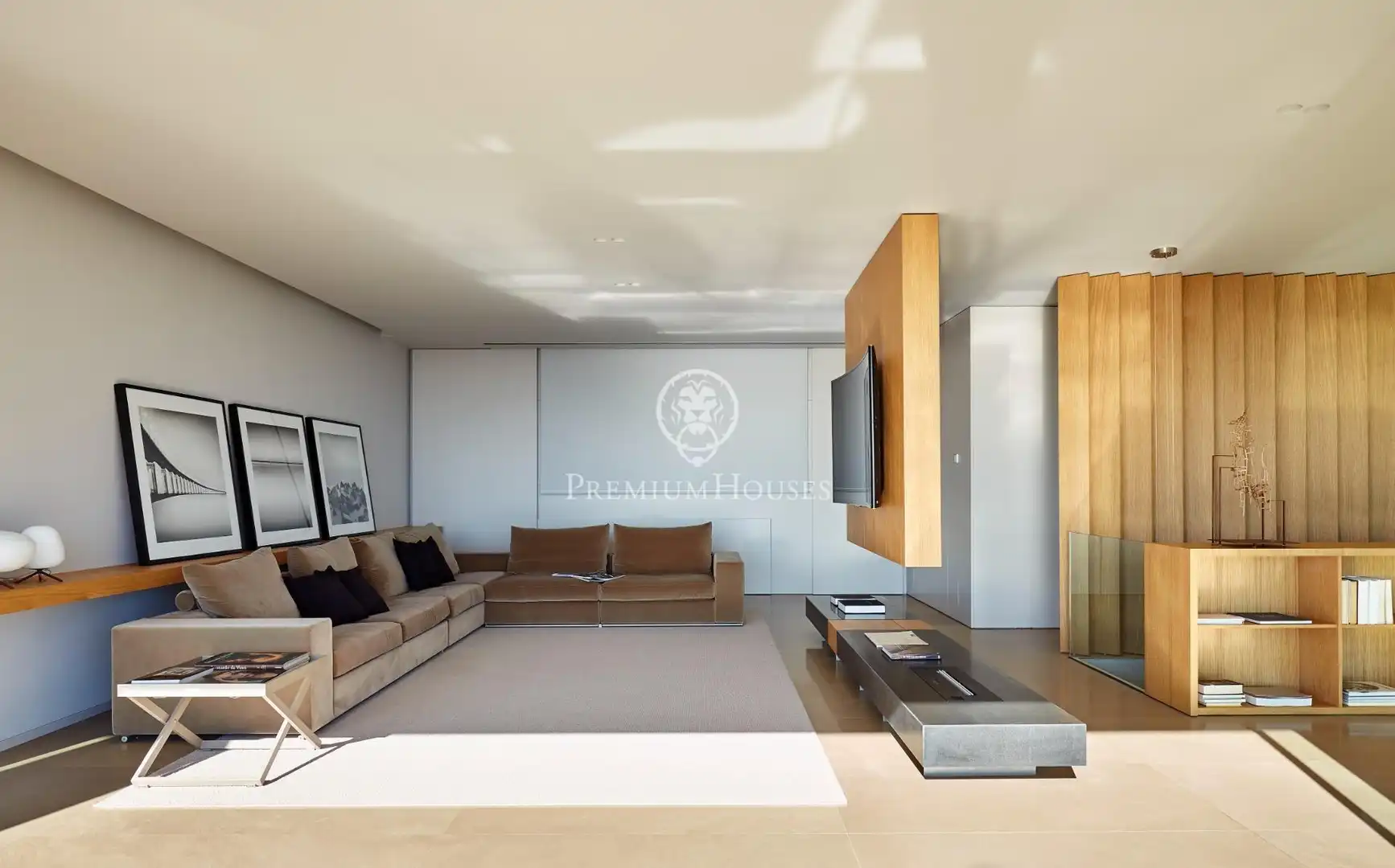 Sala de estar de Casa o chalet de alquiler en Lloret de Mar con Calefacción, Jardín privado y Piscina