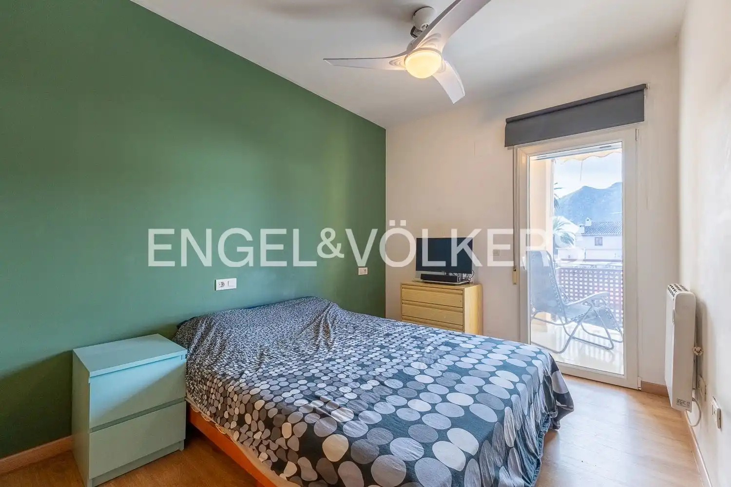 Bedroom of Flat for sale in Xaló  with Air Conditioner, Heating and Terrace