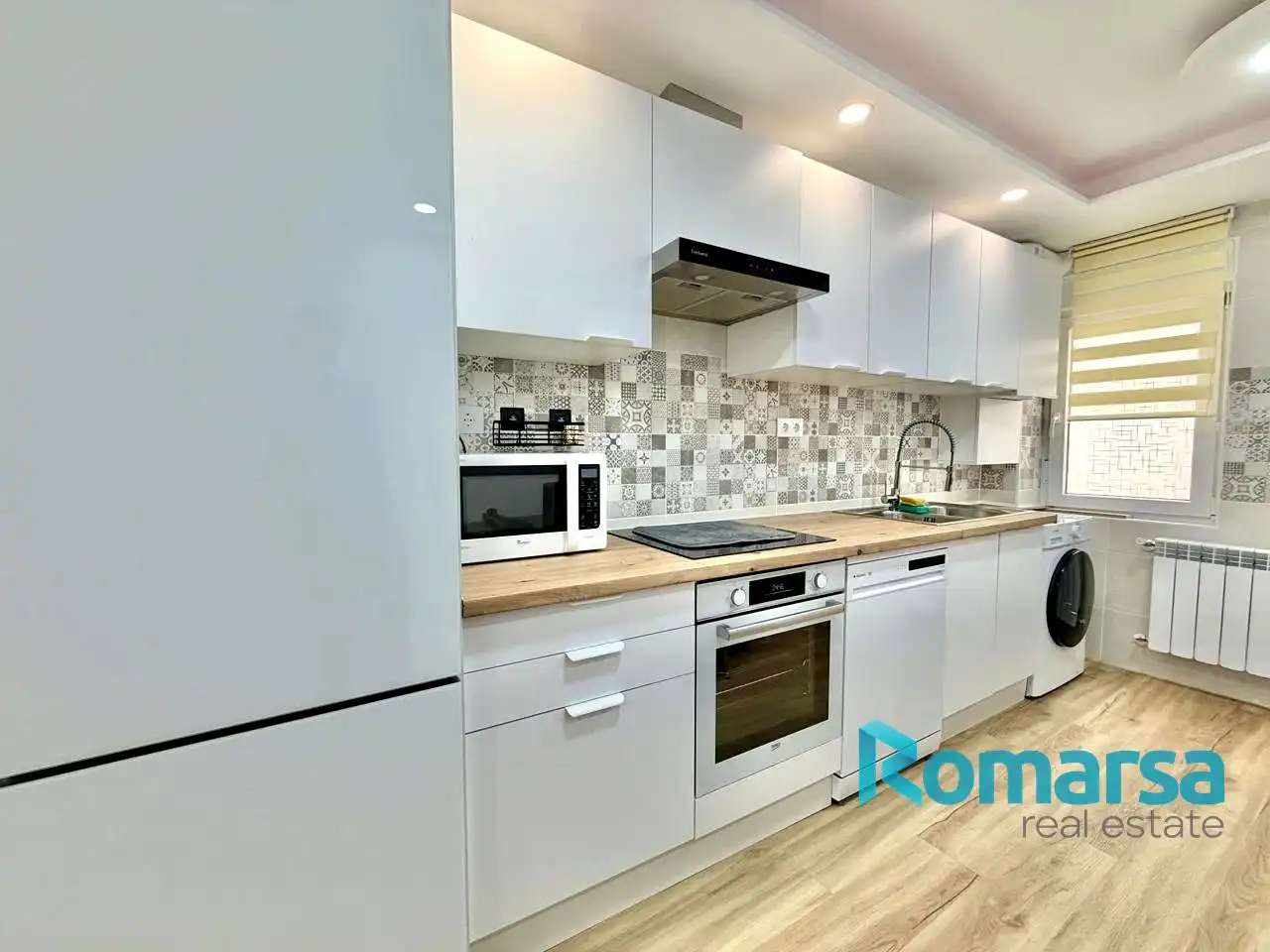 Kitchen of Flat for sale in Ávila  with Heating, Terrace and Furnished