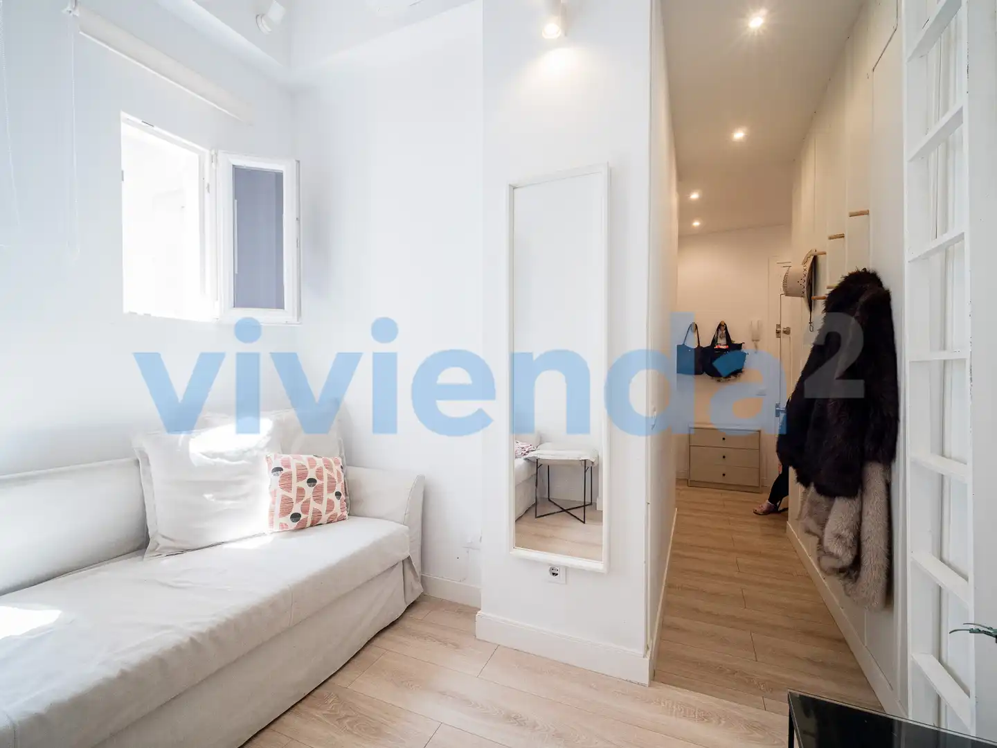 Schlafzimmer von Wohnung zum Verkauf in Madrid mit Klimaanlage und Heizung