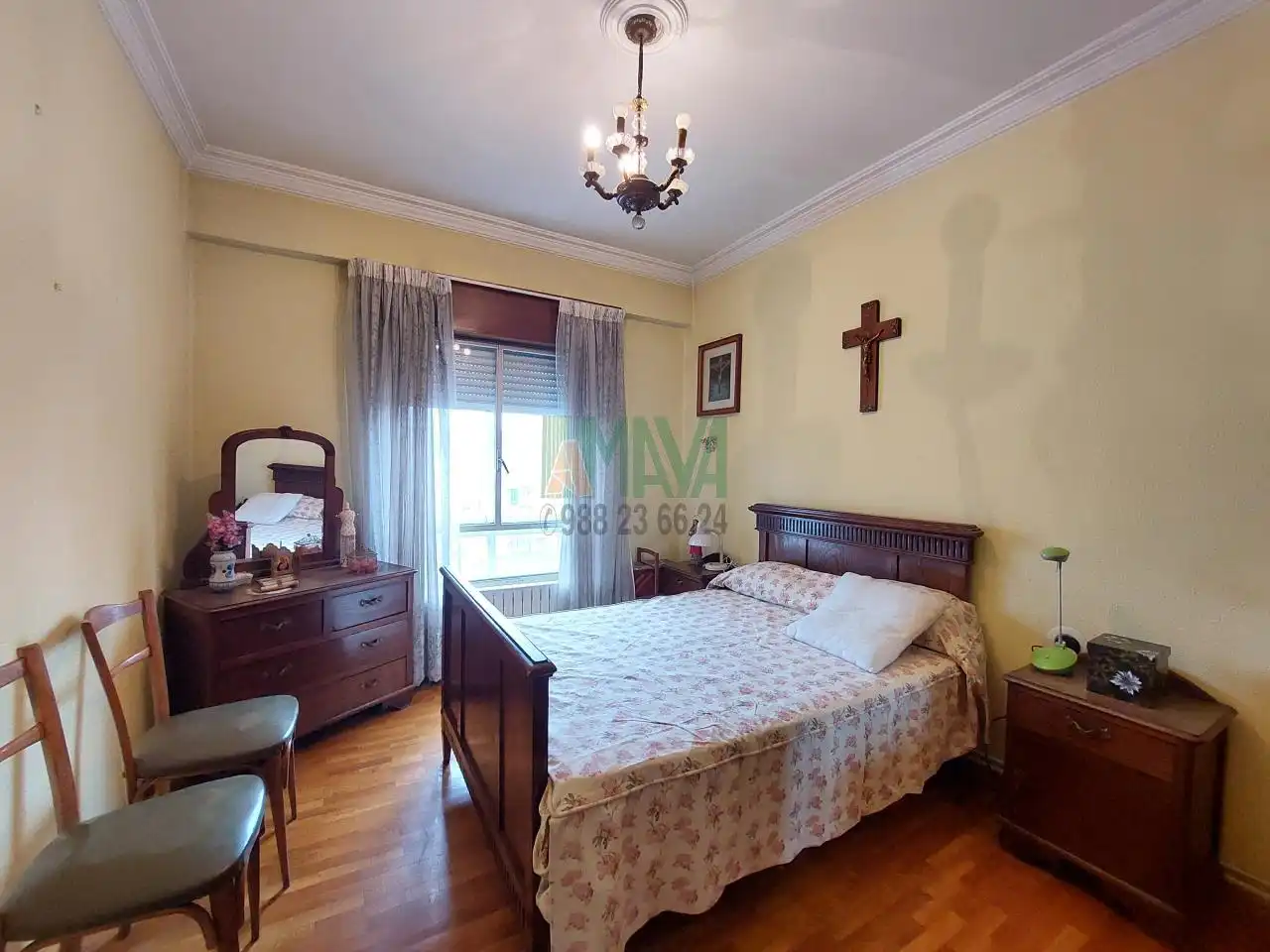 Bedroom of Flat for sale in Ourense Capital   with Heating and Storage room