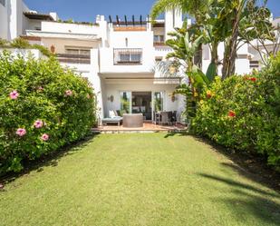 Garden of Single-family semi-detached for sale in Estepona  with Air Conditioner, Private garden and Terrace