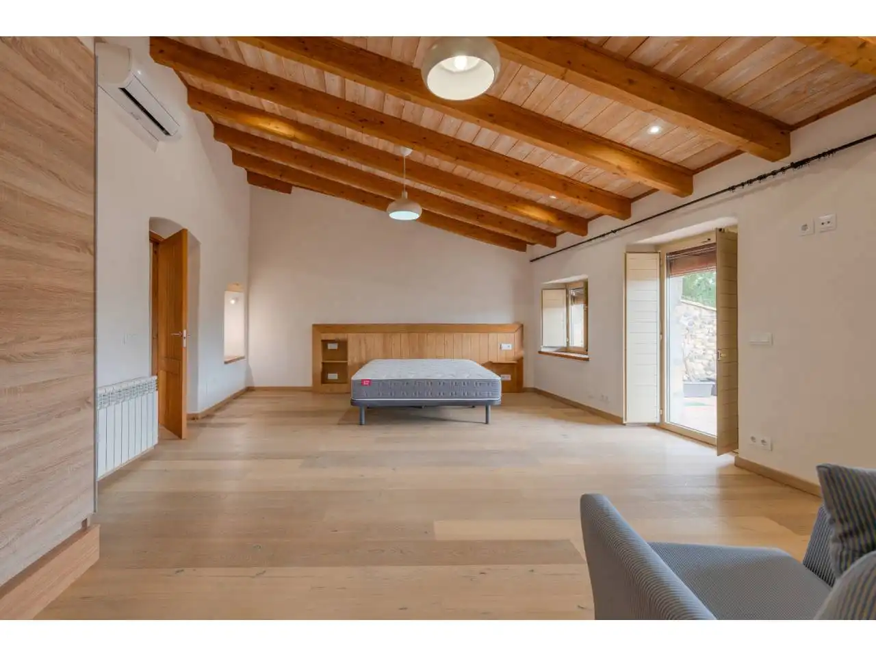 Sala d'estar de Finca rústica de lloguer en Garrigàs, Girona