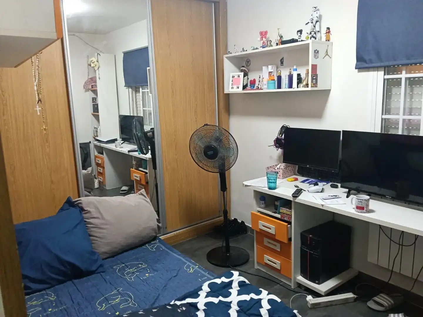 Bedroom of Flat for sale in Getafe  with Air Conditioner and Heating