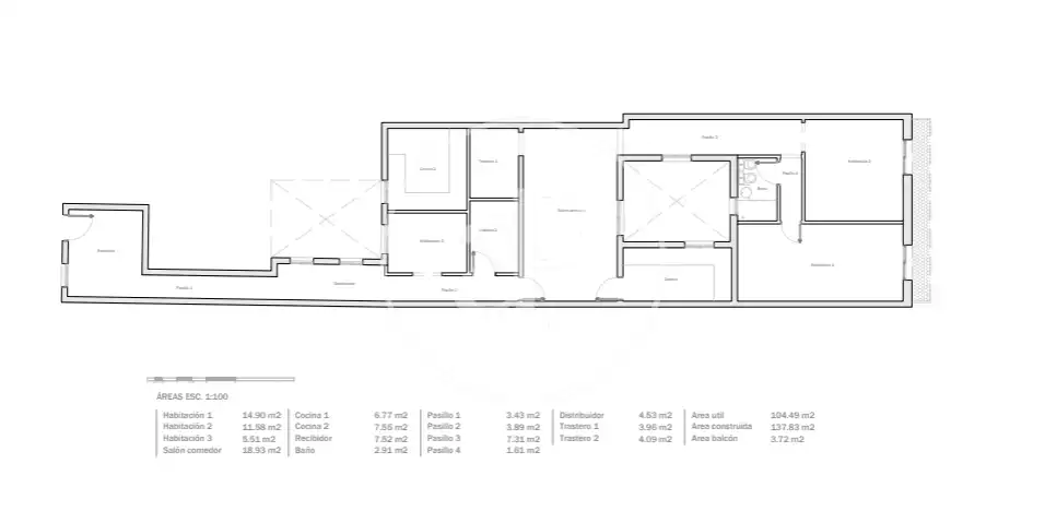 Wohnung zum Verkauf in Barcelona mit Heizung und Balkon