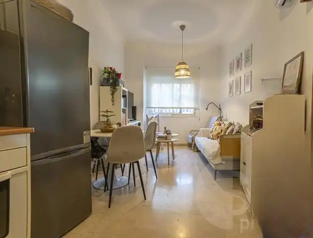 Sala d'estar de Planta baixa en venda en Málaga amb Aire condicionat i Moblat