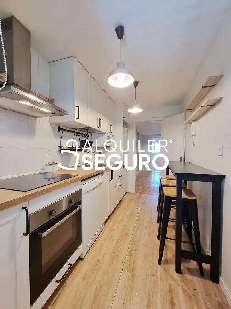 Kitchen of Flat for rent in Las Rozas de Madrid  with Air Conditioner, Heating and Terrace
