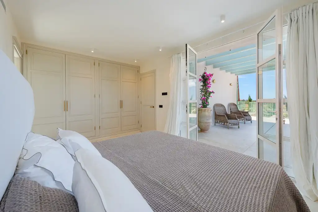 Habitación de Finca rústica en venta en Santanyí con Aire acondicionado, Calefacción y Jardín privado