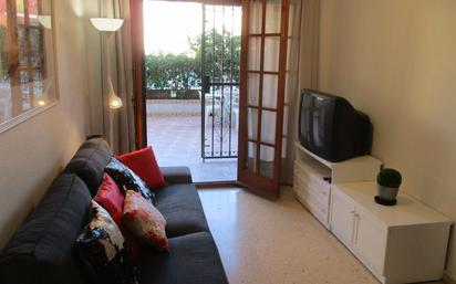 Sala d'estar de Pis de lloguer en Alboraya amb Terrassa i Piscina