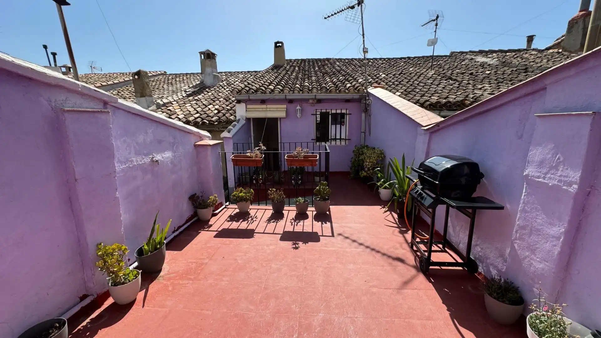 Terrassa de Casa o xalet en venda en Bicorp, Valencia