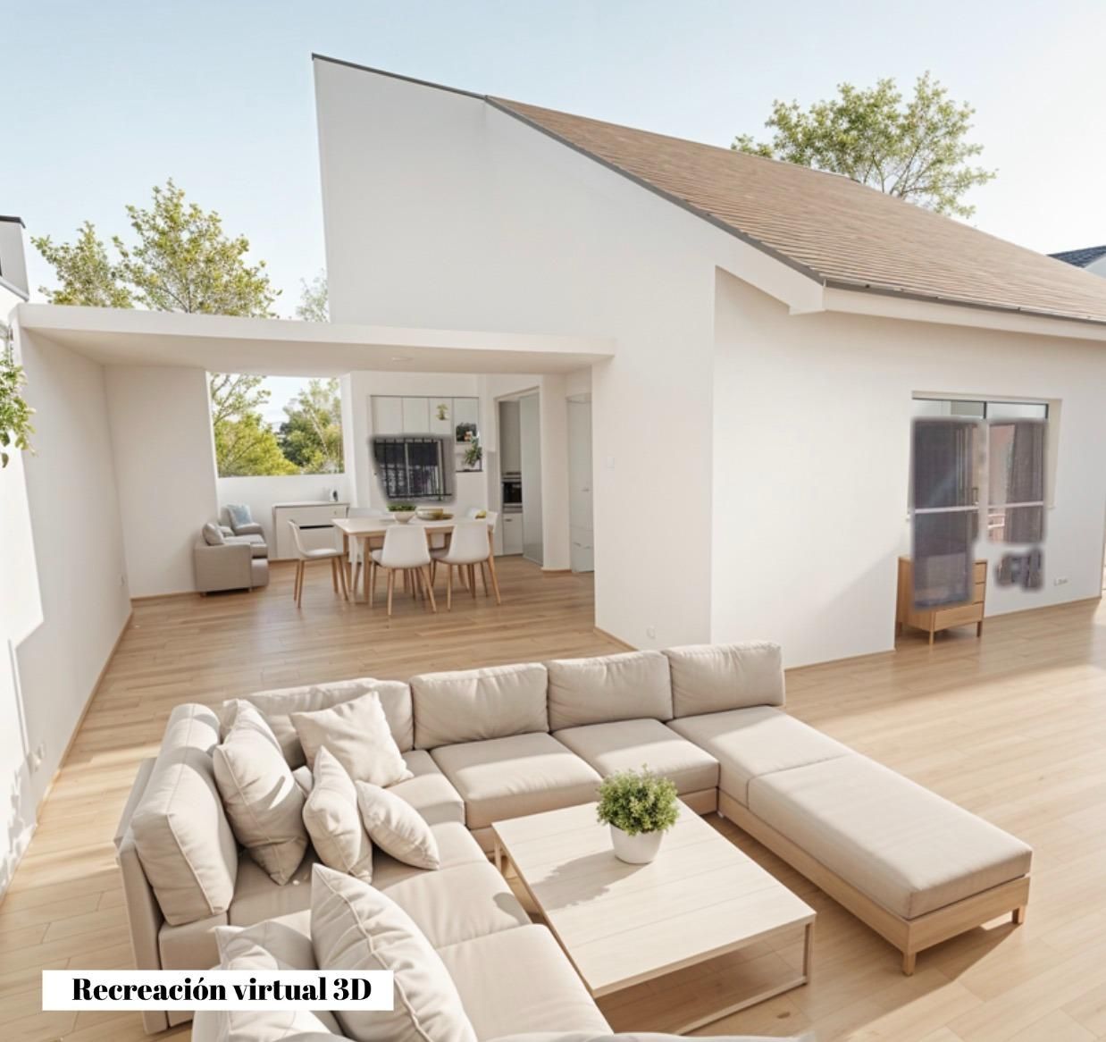 Sala d'estar de Casa o xalet en venda en Gandia amb Jardí privat, Terrassa i Traster