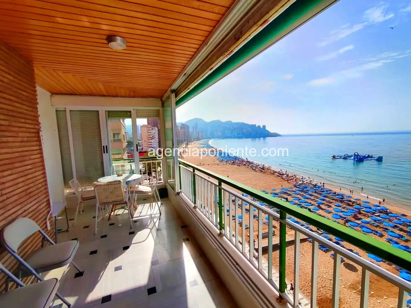 Exterior view of Flat for rent in Benidorm  with Air Conditioner, Heating and Terrace