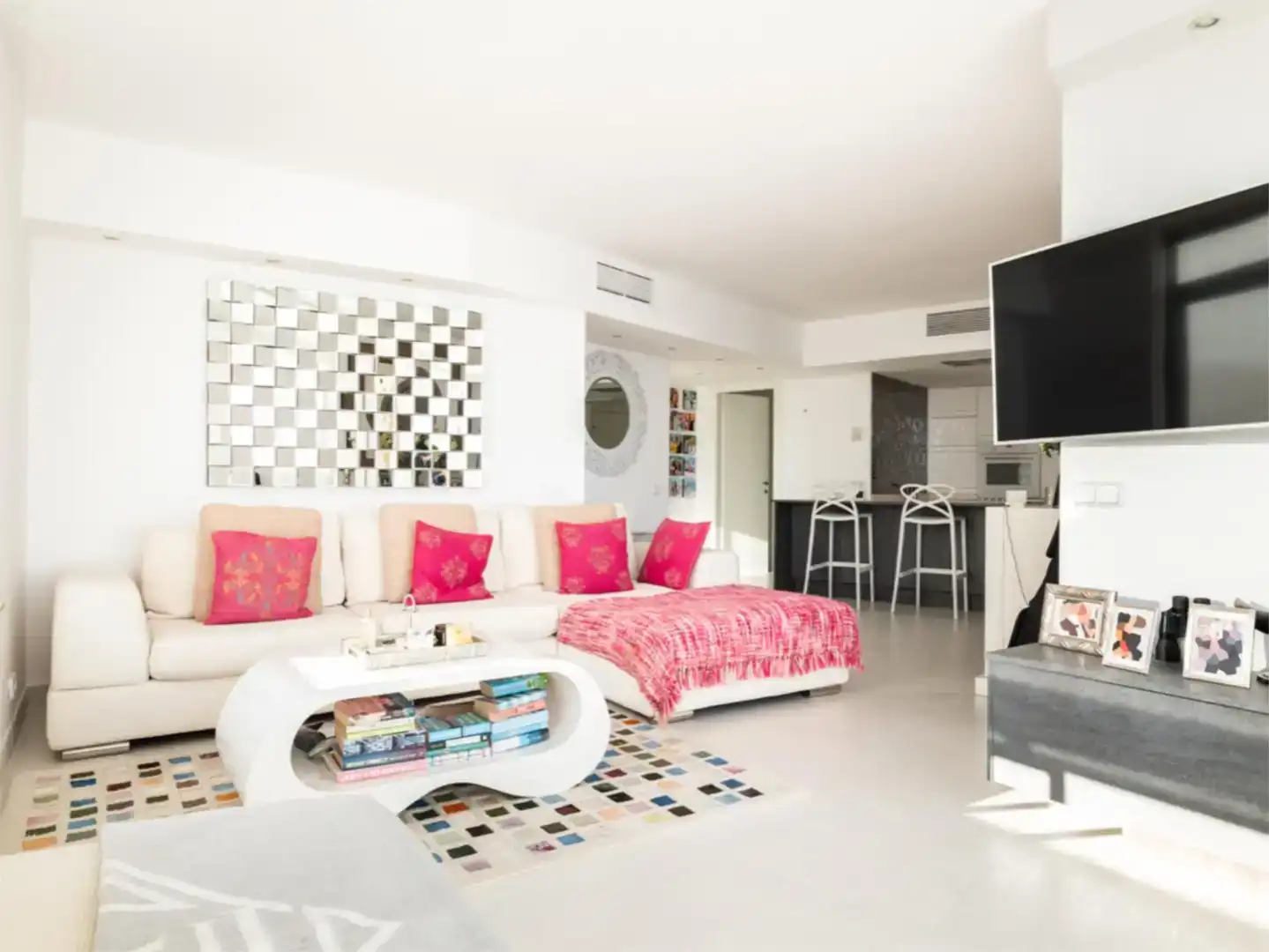 Sala de estar de Piso en venta en Calvià con Aire acondicionado y Piscina