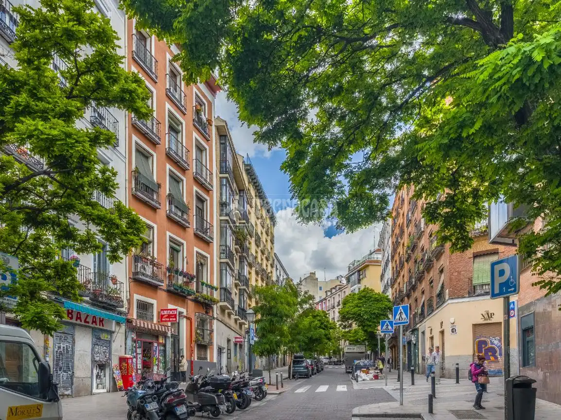 Vista exterior de Piso en venta en Madrid
