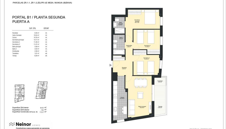 Photo 1 from new construction home in Flat for sale in   Calle Lauaxeta Olerkari, Mungia, Bizkaia