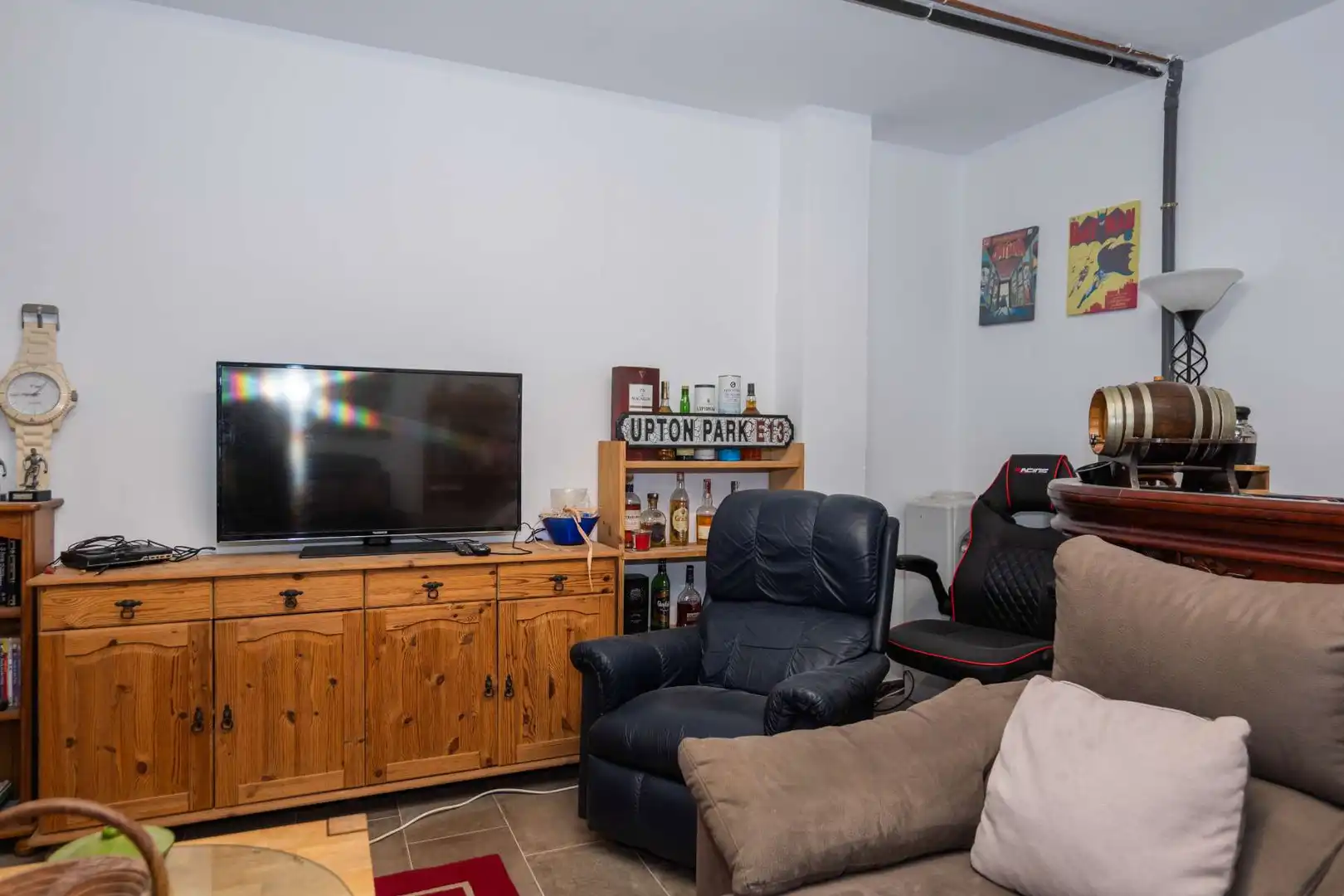 Sala de estar de Casa adosada en venta en Murla con Terraza, Amueblado y Piscina comunitaria