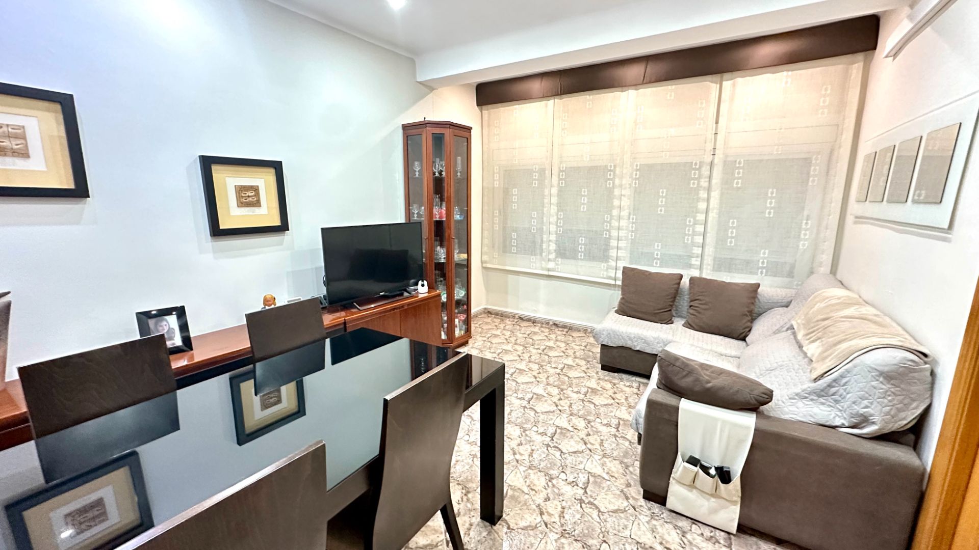 Sala d'estar de Pis en venda en Sabadell amb Aire condicionat, Calefacció i Forn