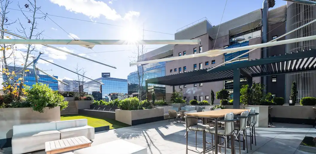 Terraza de Oficina de alquiler en Madrid con Aire acondicionado, Calefacción y Terraza
