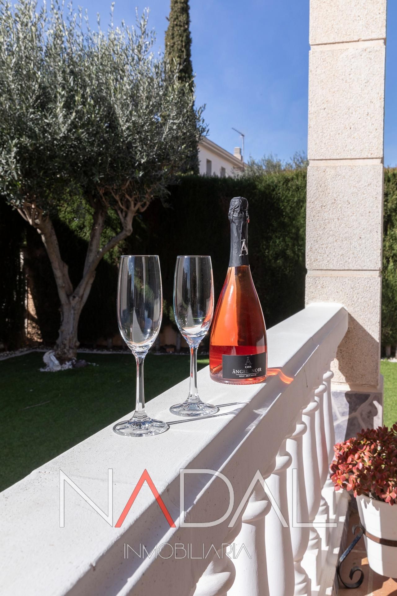 Exterior view of House or chalet for sale in Esparreguera  with Air Conditioner and Private garden