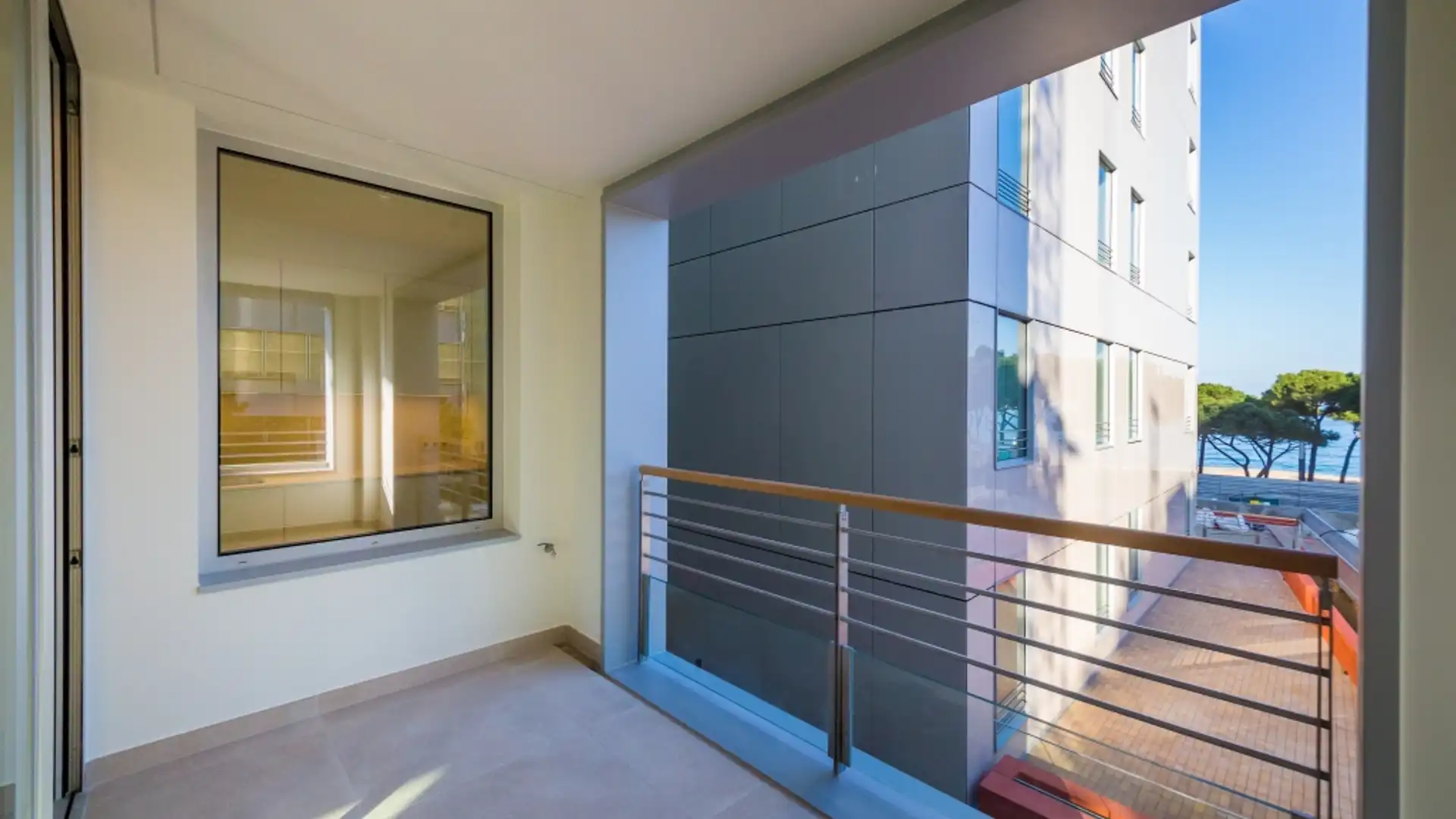 Balcony of Apartments for sale in Castell d'Aro, Platja d'Aro i s'Agaró  with Air Conditioner, Heating and Oven