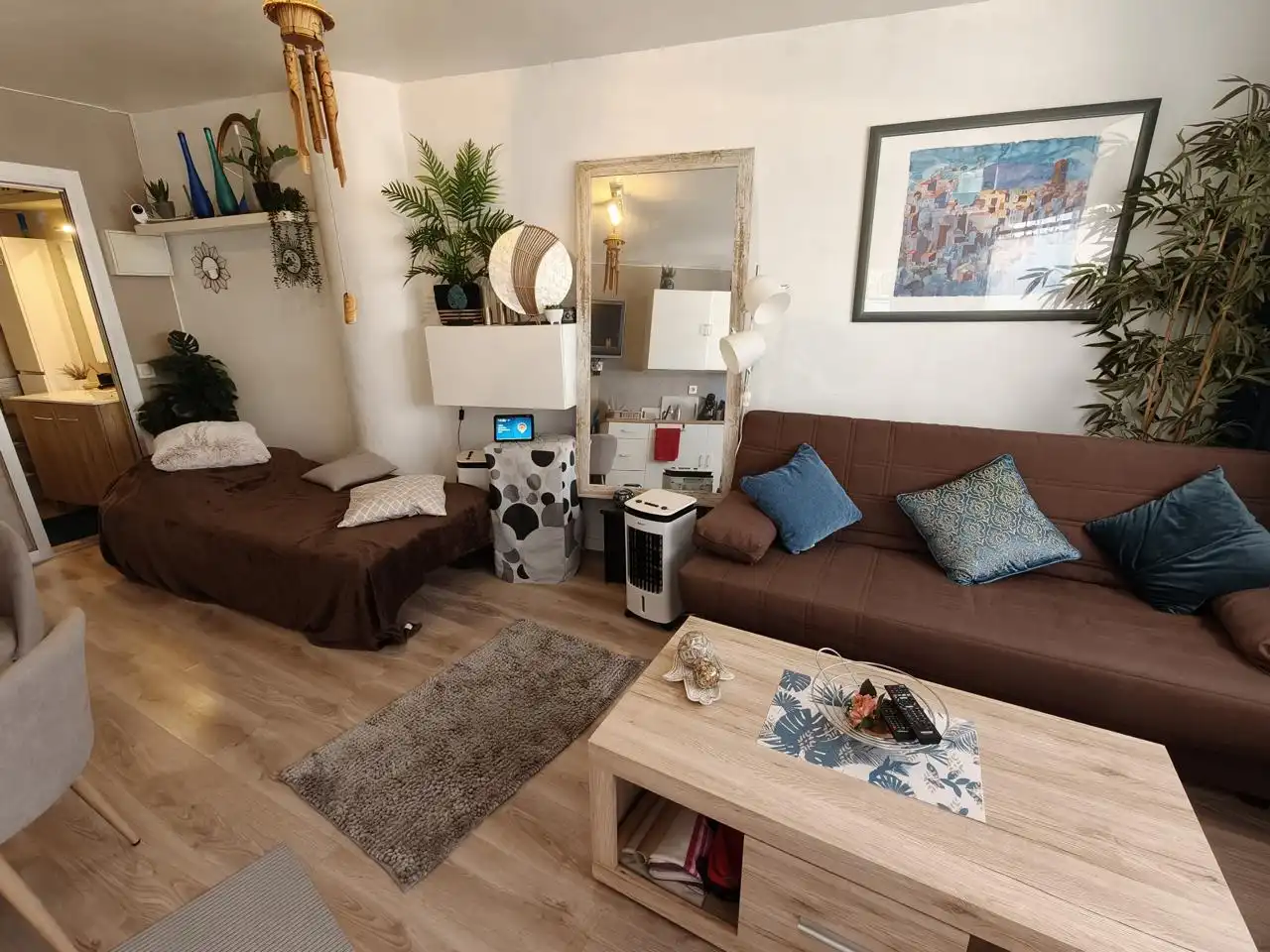 Sala d'estar de Estudi en venda en Lloret de Mar amb Terrassa i Piscina comunitària