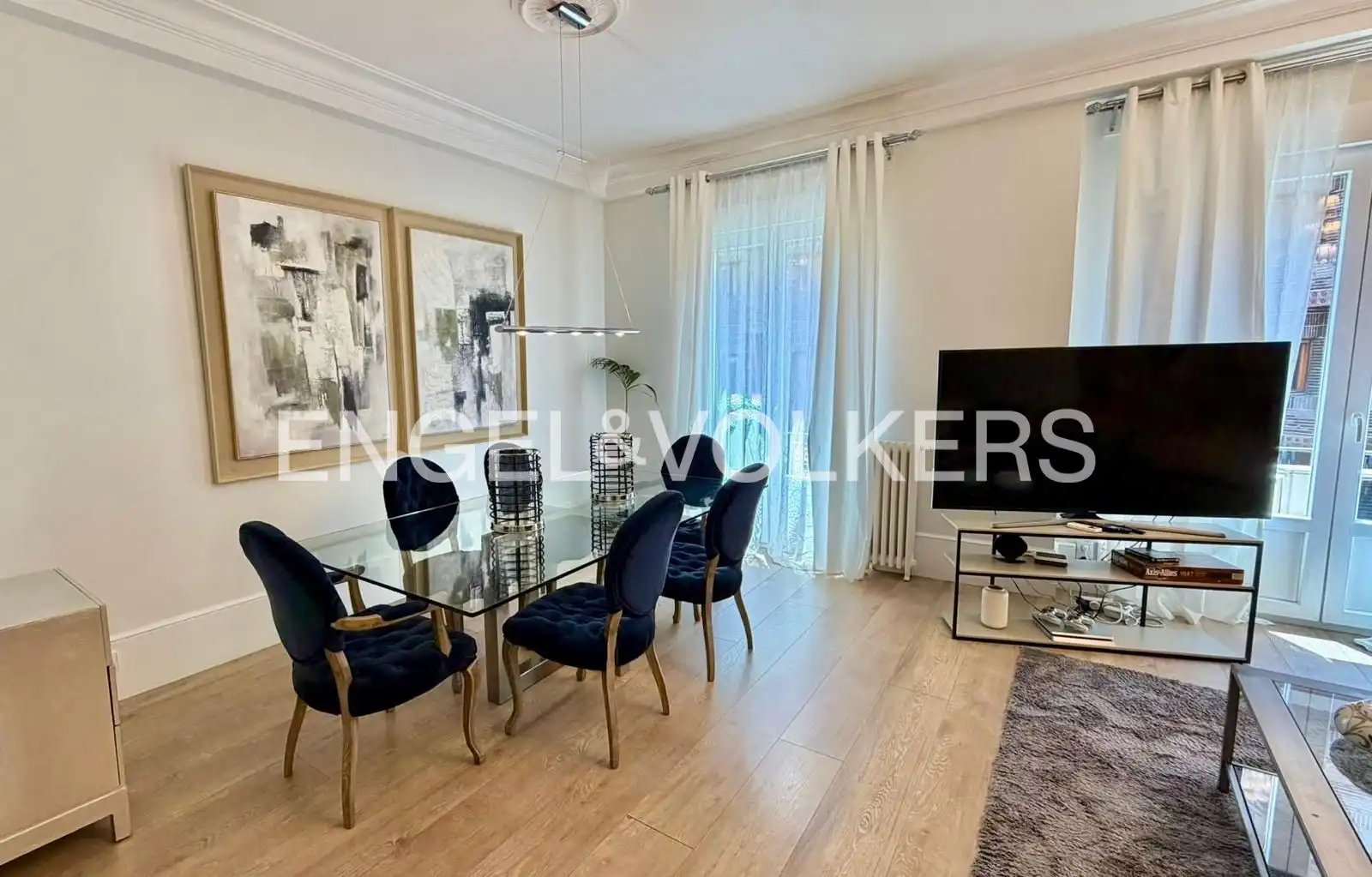 Exterior view of Flat for rent in Madrid  with Air Conditioner, Heating and Furnished