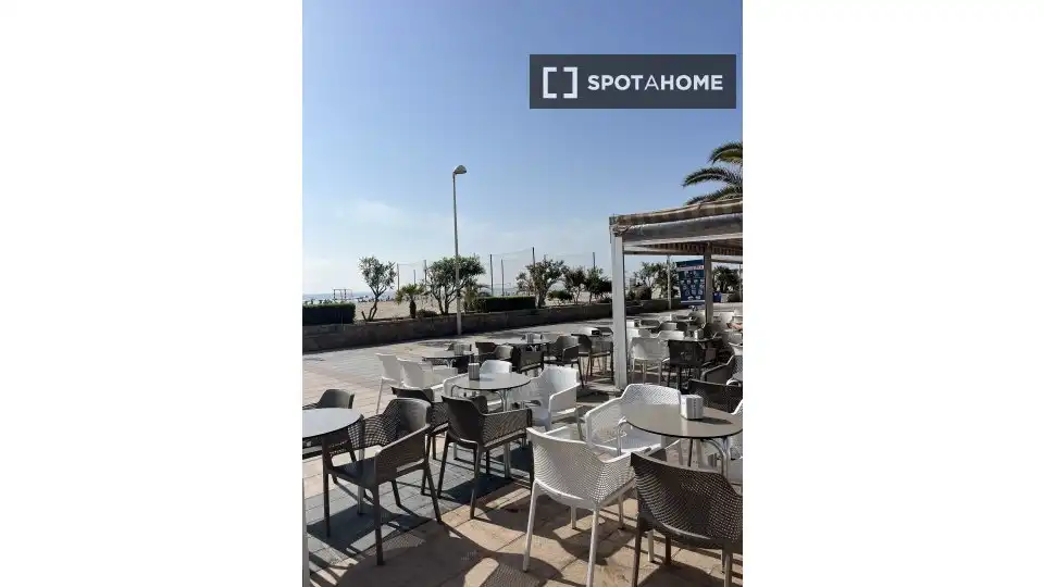 Terrassa de Apartament per a compartir en Sagunto / Sagunt amb Aire condicionat, Calefacció i Terrassa