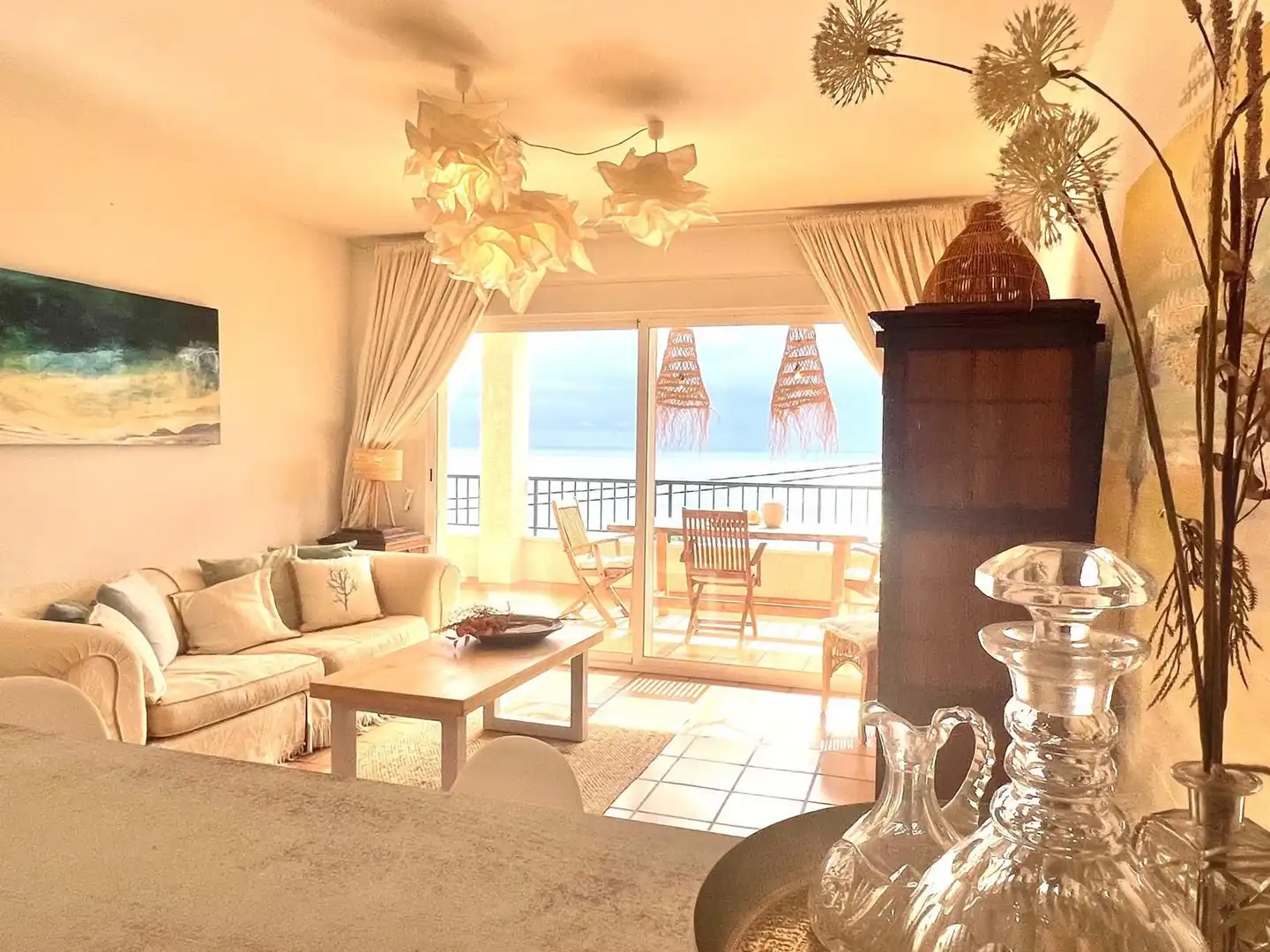 Sala de estar de Ático en venta en Altea con Aire acondicionado, Calefacción y Terraza
