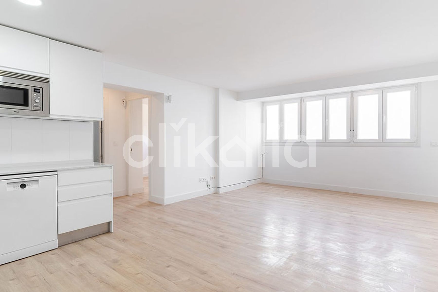 Dormitori de Pis de lloguer en Málaga Capital amb Aire condicionat