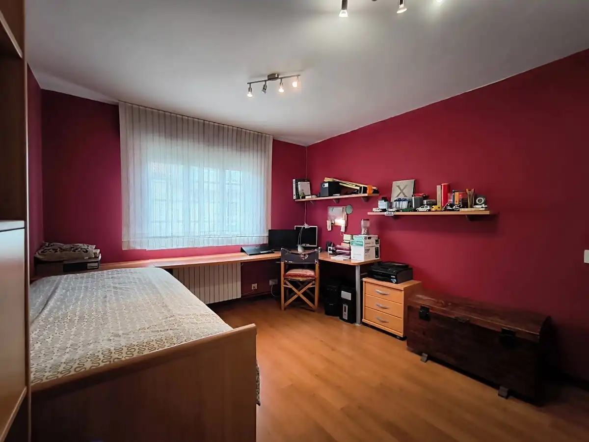 Schlafzimmer von Wohnung zum Verkauf in Vilagarcía de Arousa mit Heizung, Parkett und Abstellraum