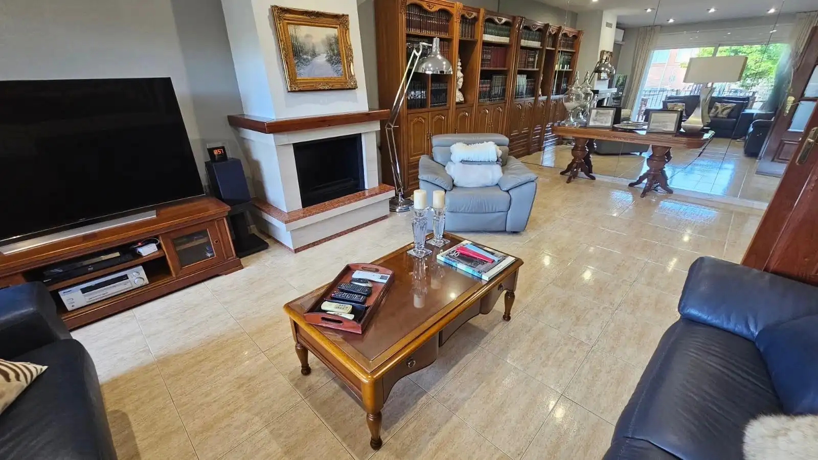 Sala de estar de Casa o chalet en venta en Pineda de Mar con Balcón