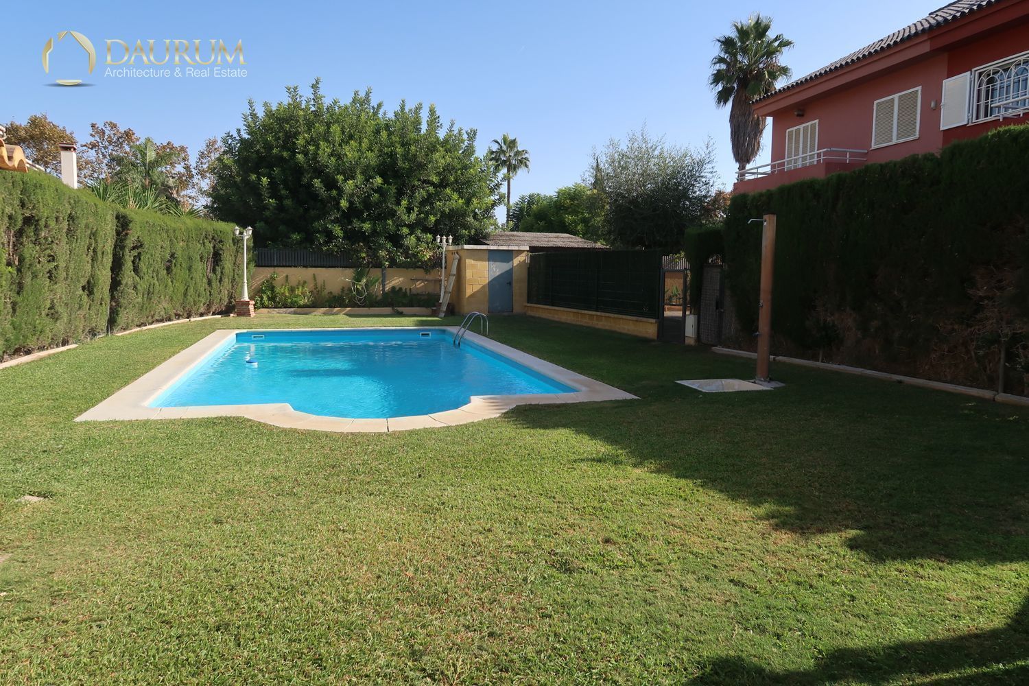 Swimming pool of House or chalet for sale in Málaga Capital  with Air Conditioner, Heating and Terrace