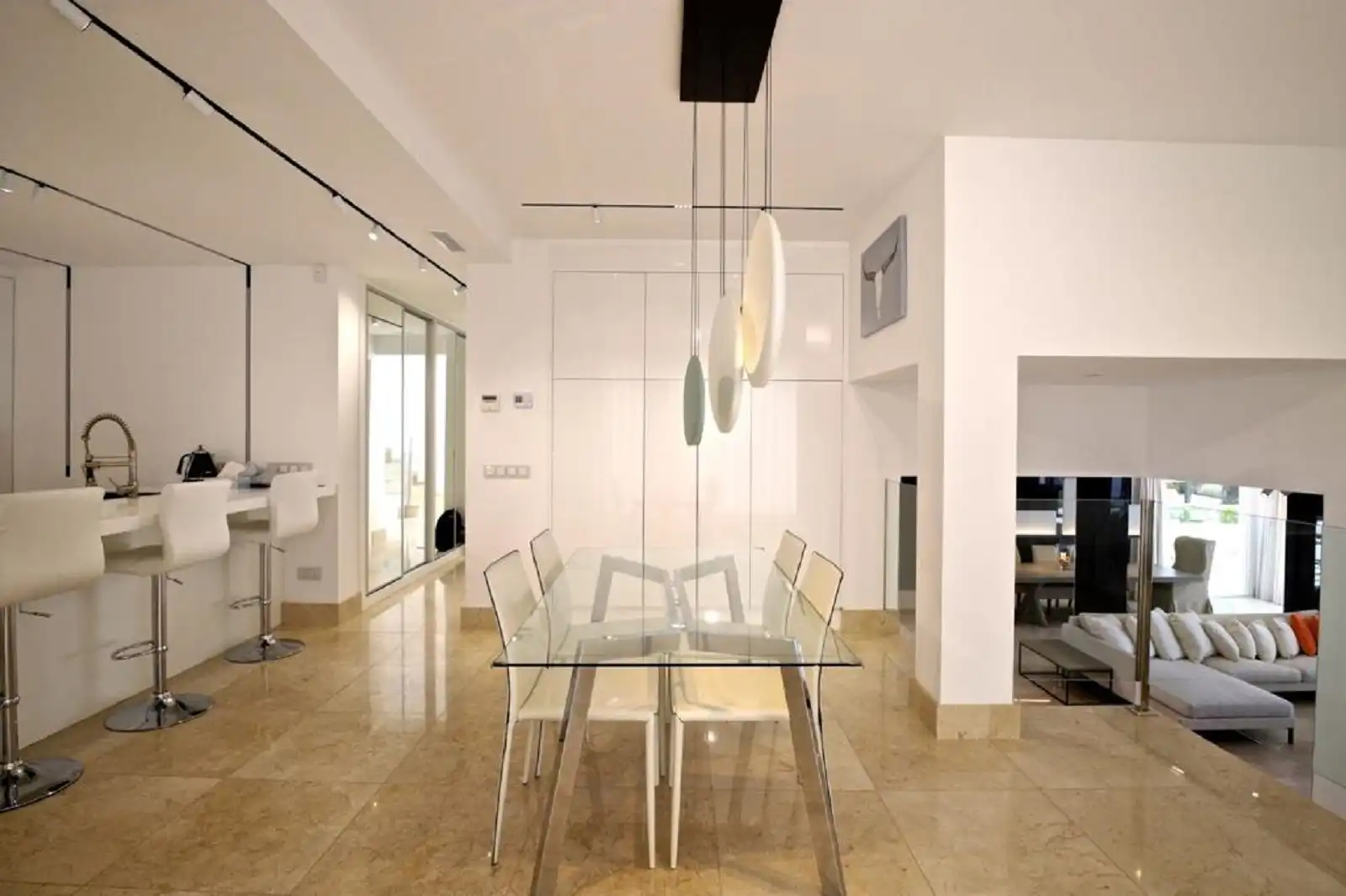 Dining room of Houses for sale in Málaga  with Air Conditioner, Private garden and Terrace