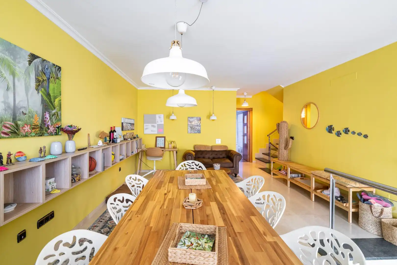 Dining room of Houses for sale in Cabo de Gata  with Terrace, Furnished and Balcony