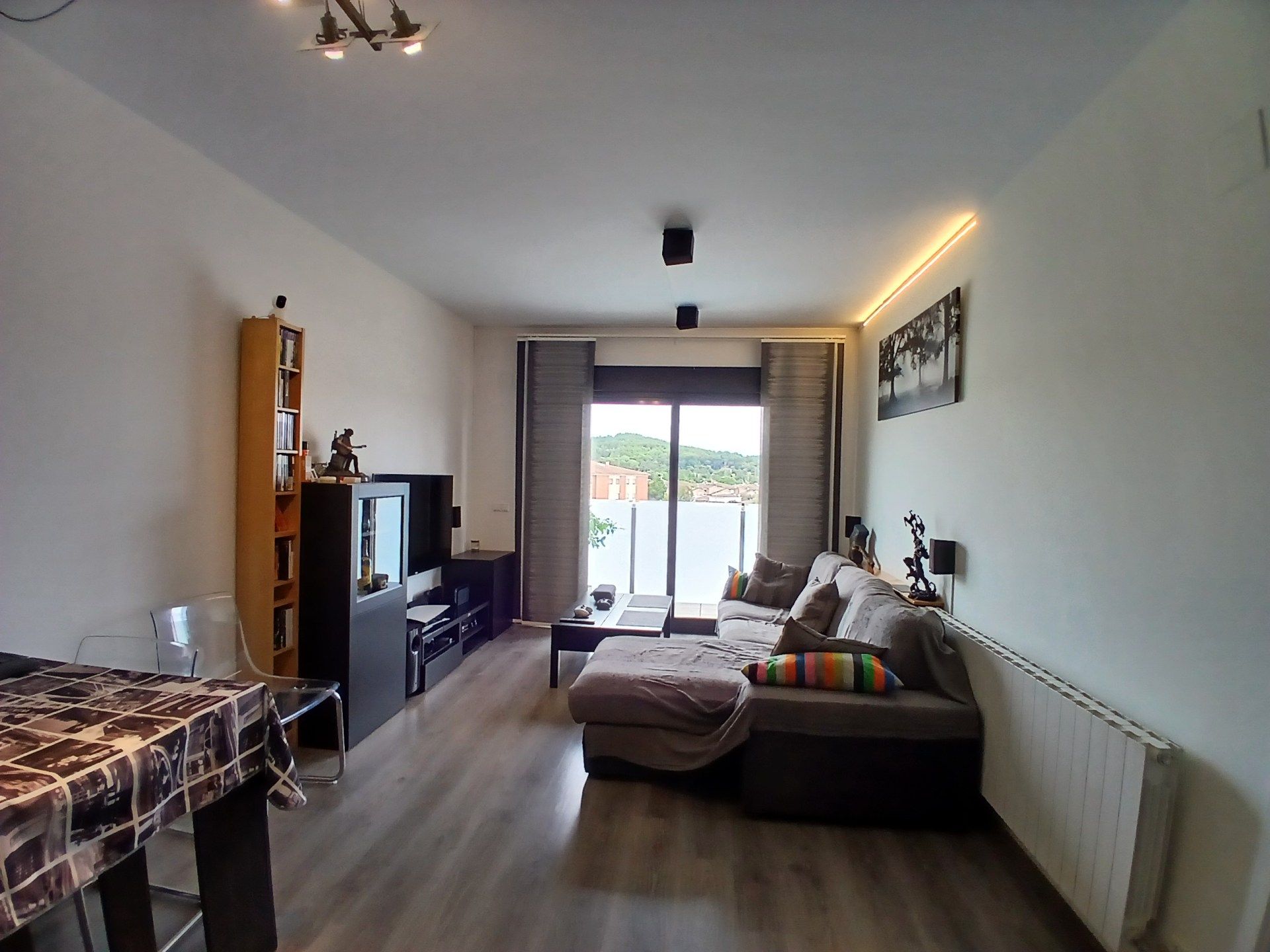 Sala de estar de Dúplex en venta en Girona Capital con Aire acondicionado, Calefacción y Trastero