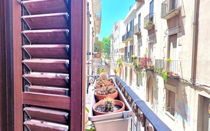 Balcony of Duplex for sale in Vilanova i la Geltrú  with Air Conditioner, Heating and Terrace