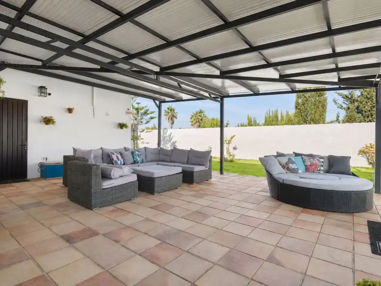 Terraza de Piso en venta en Aljaraque con Aire acondicionado, Jardín privado y Trastero
