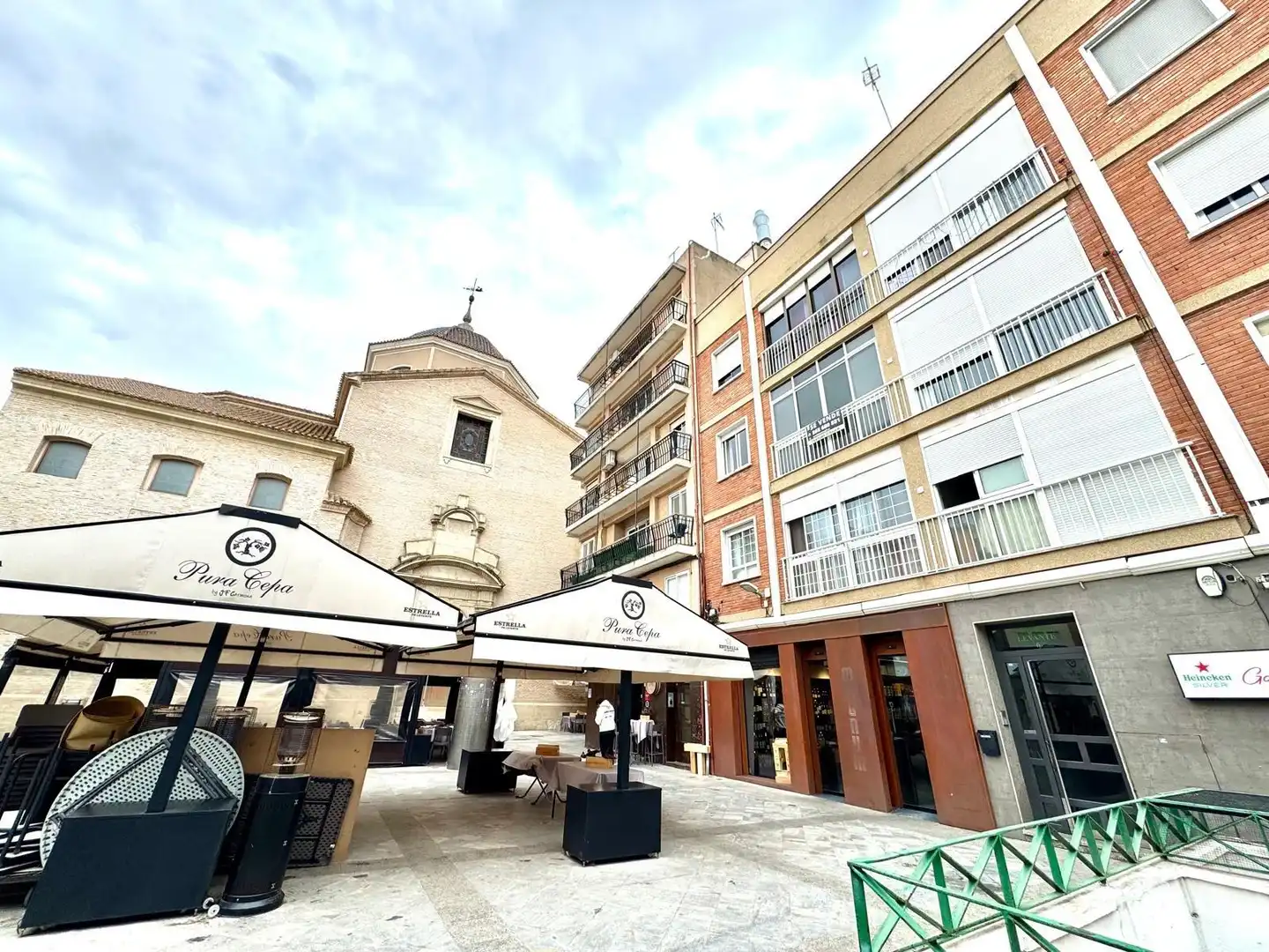Exterior view of Flat for sale in Murcia  with Air Conditioner