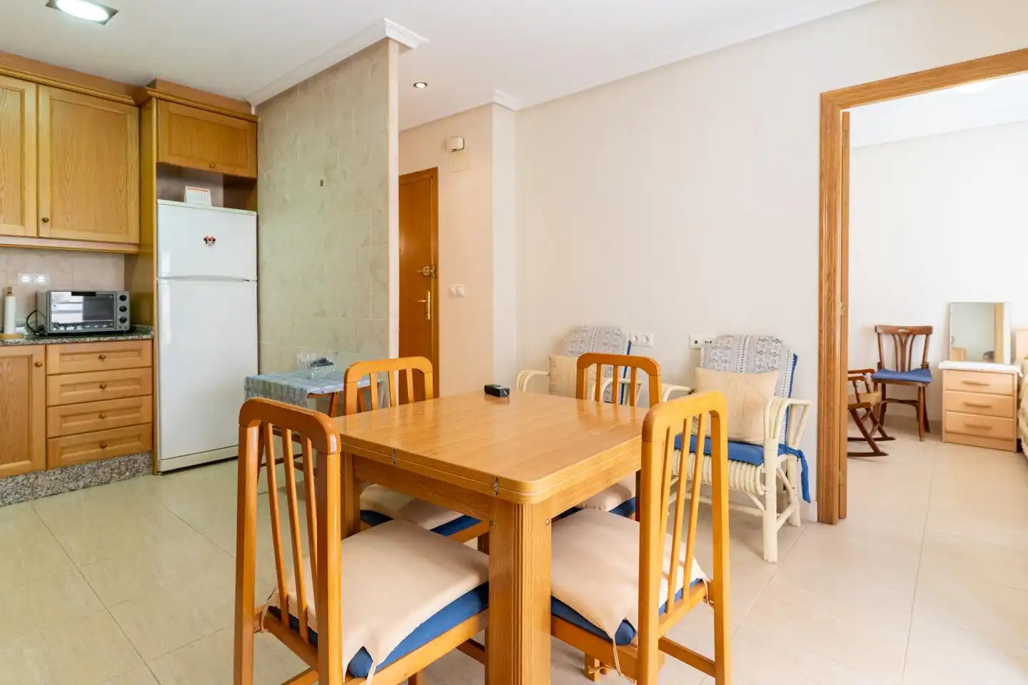 Comedor de Apartamento en venta en Santa Pola con Terraza, Trastero y Amueblado