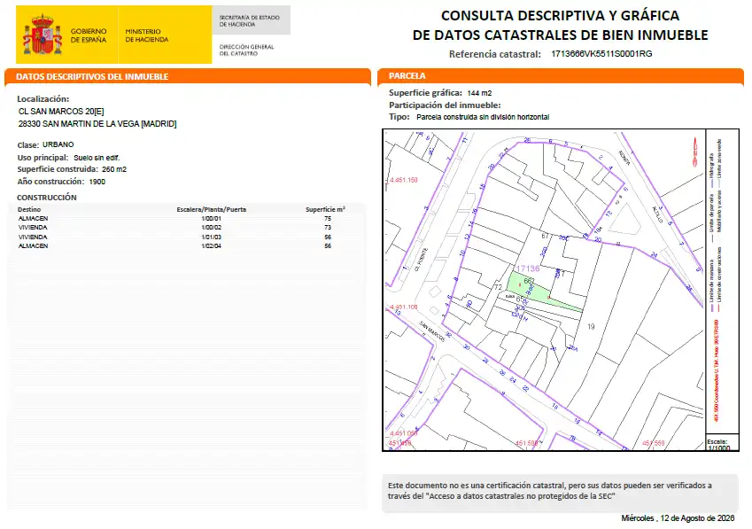 Terreny residencial en venda a San Martín de la Vega, imagen 12